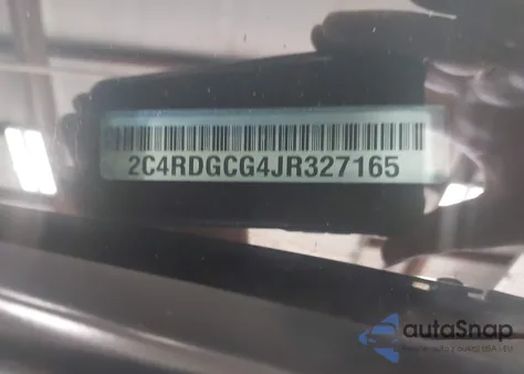 2018 Dodge Grand Caravan Sxt from USA, damaged, VIN 2C4RDGCG4JR327165